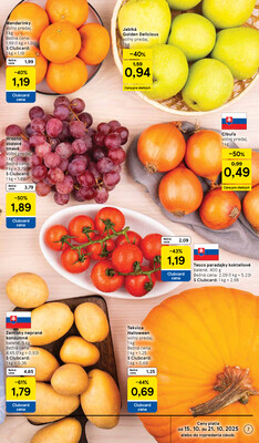 Tesco malé hypermarkety od 15.10. do 21.10.2025