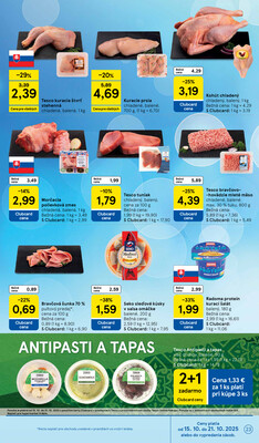 Tesco malé hypermarkety od 15.10. do 21.10.2025