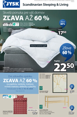 leták Jysk