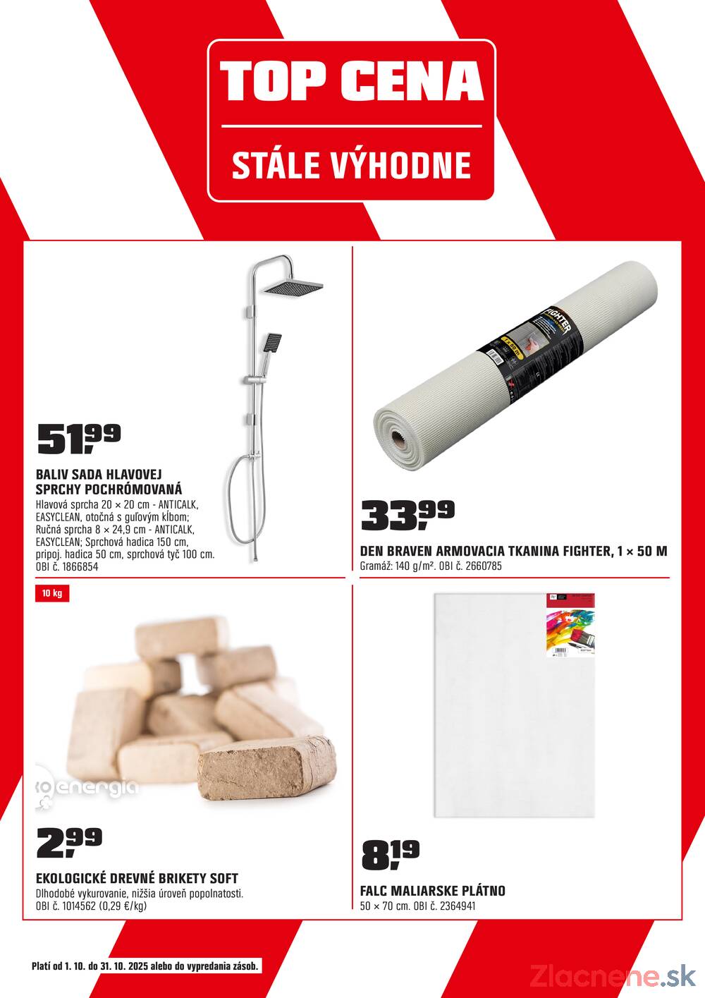 Leták OBI
		  platný do 31.10.2025 - strana 19