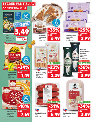 Kaufland 16.10. - 22.10. - Kaufland Tvrdošín