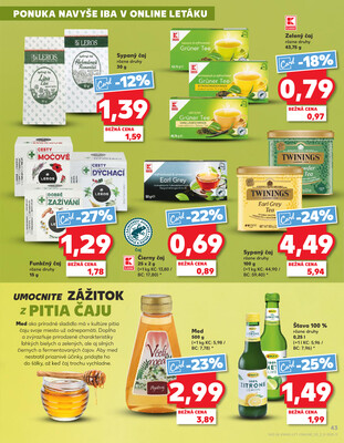 Kaufland 16.10. - 22.10. - Kaufland Tvrdošín