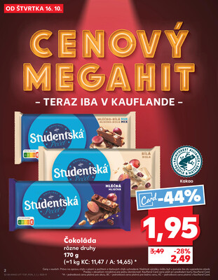 Kaufland 16.10. - 22.10. - Kaufland Detva