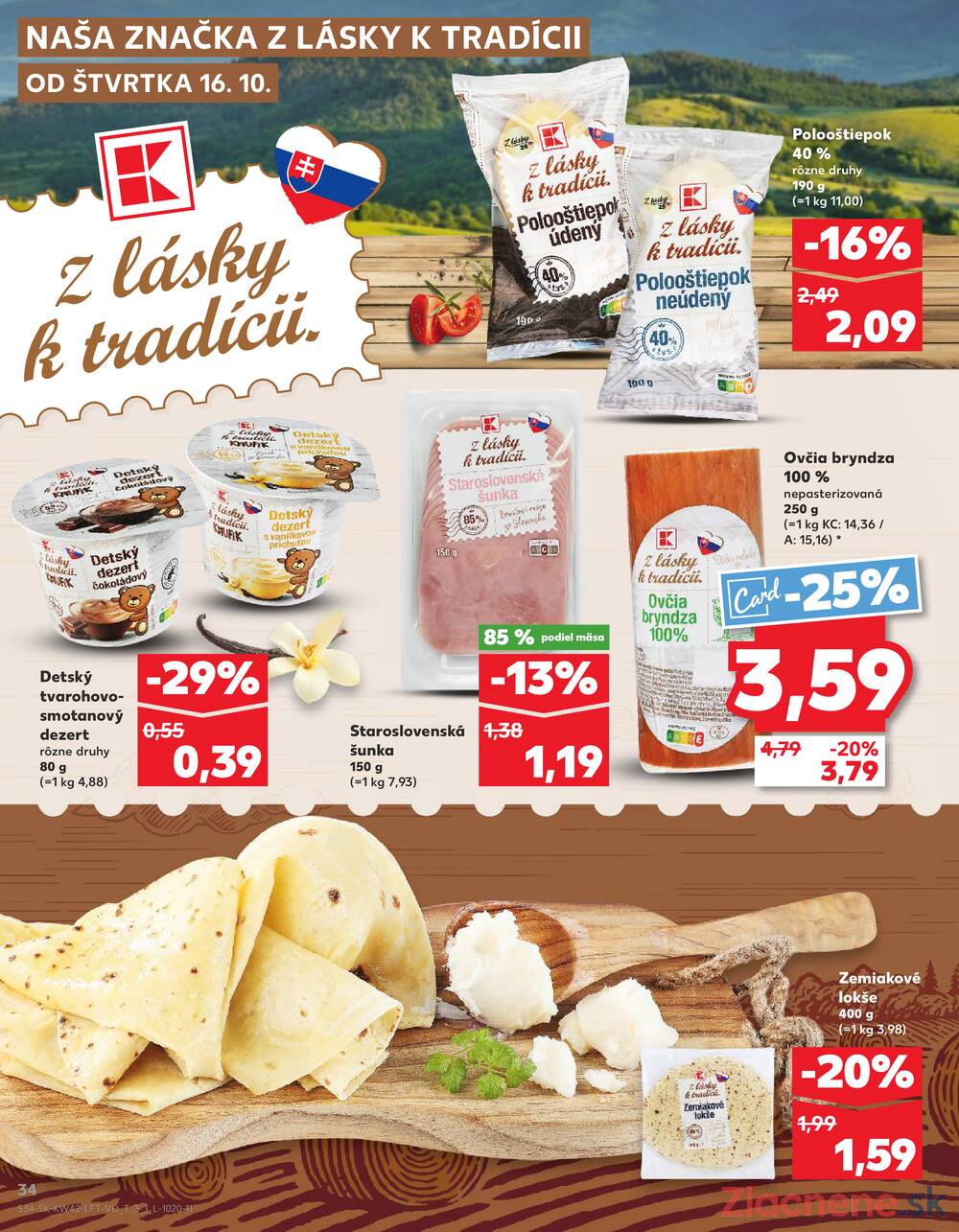 Leták Kaufland - Kaufland 16.10. - 22.10. - Kaufland Bytča - strana 34
