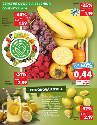 Kaufland 16.10. - 22.10. - Kaufland Bytča