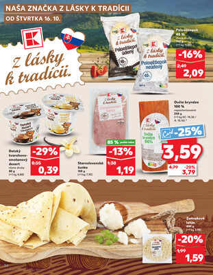 Kaufland 16.10. - 22.10. - Kaufland Bytča