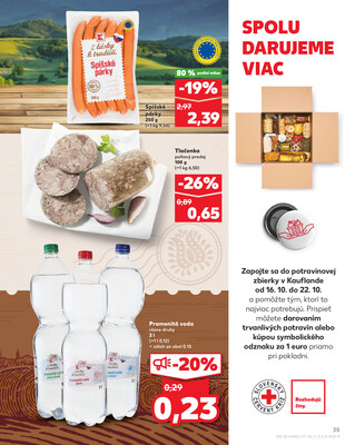 Kaufland 16.10. - 22.10. - Kaufland Bytča