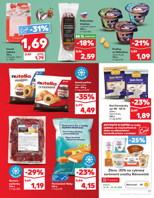 Kaufland 16.10. - 22.10. - Kaufland Zlaté Moravce