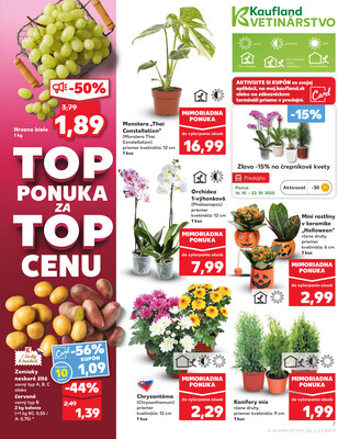 Kaufland 16.10. - 22.10. - Kaufland Bratislava - Podunajské Biskupice