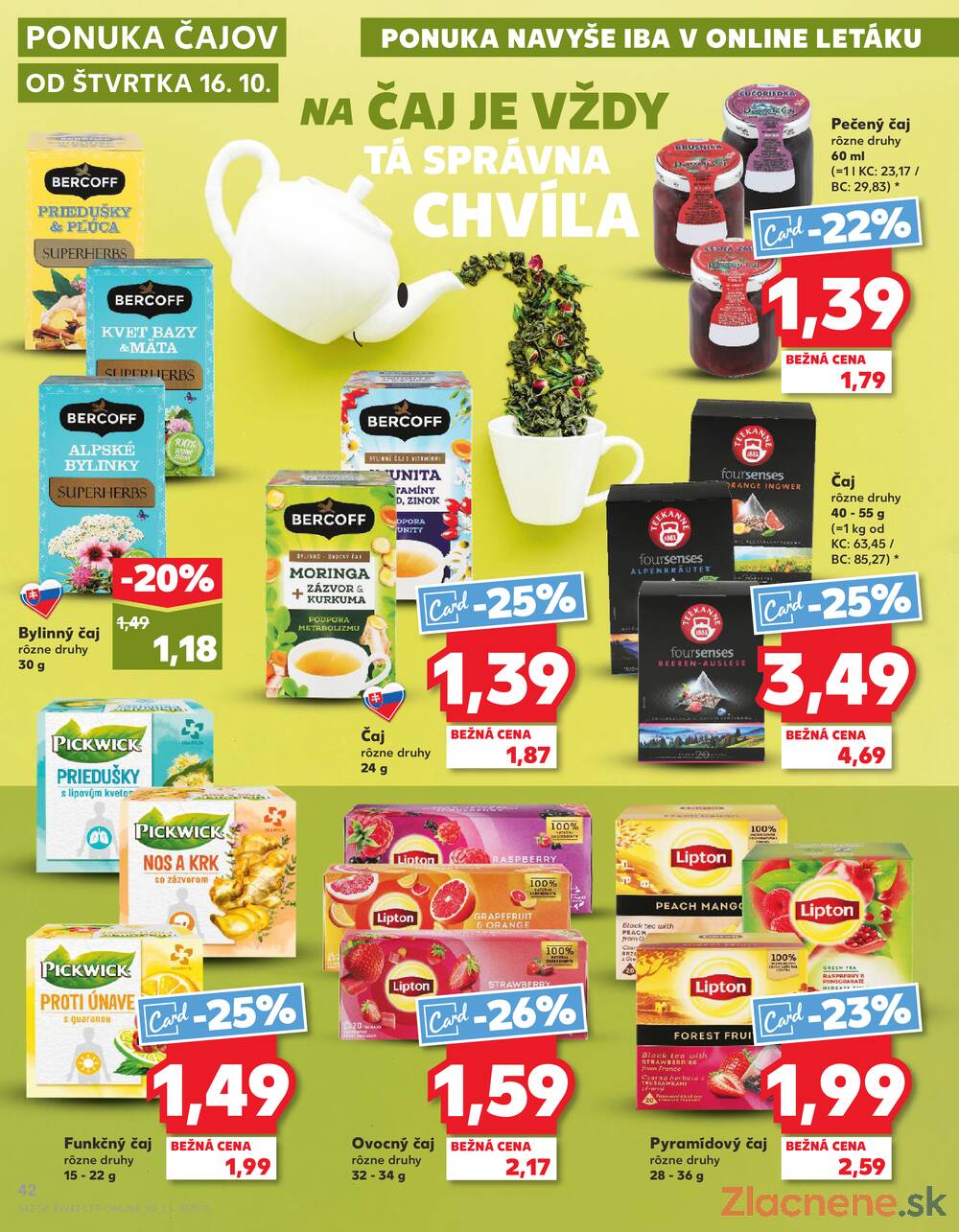 Leták Kaufland - Kaufland 16.10. - 22.10. - Bratislava-Patrónka - strana 42