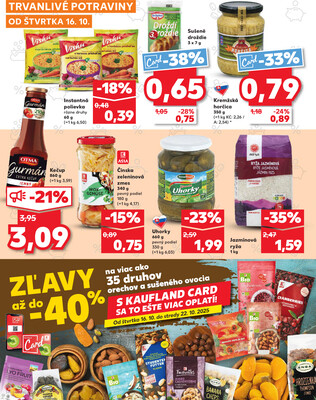 Kaufland 16.10. - 22.10. - Bratislava-Patrónka