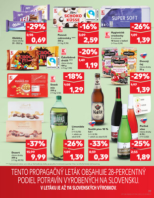 Kaufland 16.10. - 22.10. - Bratislava-Patrónka