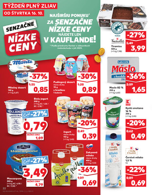 Kaufland 16.10. - 22.10. - Kaufland Prešov - Sekčov 