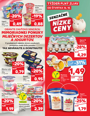 Kaufland 16.10. - 22.10. - Kaufland Prešov - Sekčov 
