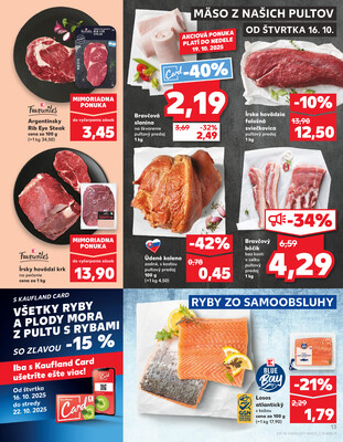 Kaufland 16.10. - 22.10. - Kaufland Poprad - Moyzesova