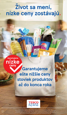 Tesco supermarkety od 22.10. do 28.10.2025