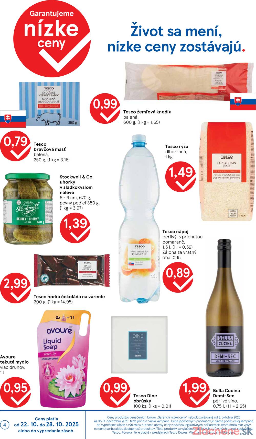 Leták Tesco
		  platný do 28.10.2025 - strana 4