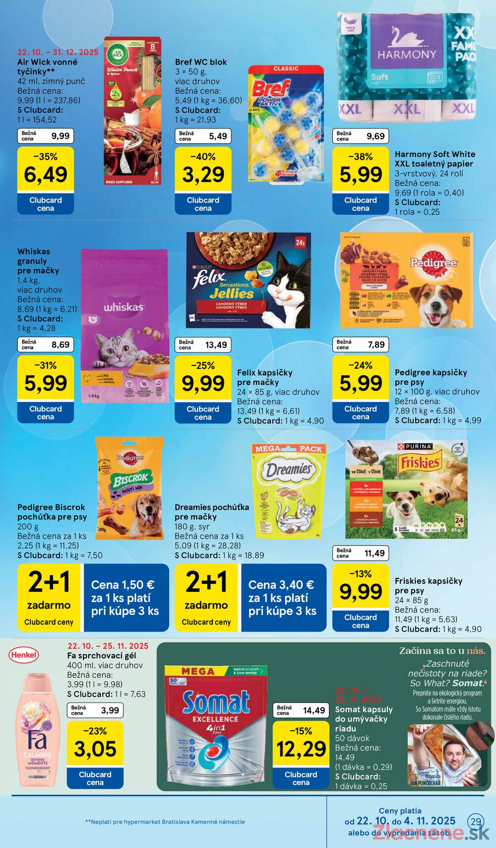 Leták Tesco
		  platný do 28.10.2025 - strana 29
