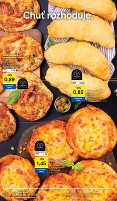 Tesco malé hypermarkety od 22.10. do 28.10.2025