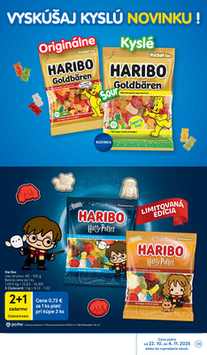 Tesco malé hypermarkety od 22.10. do 28.10.2025