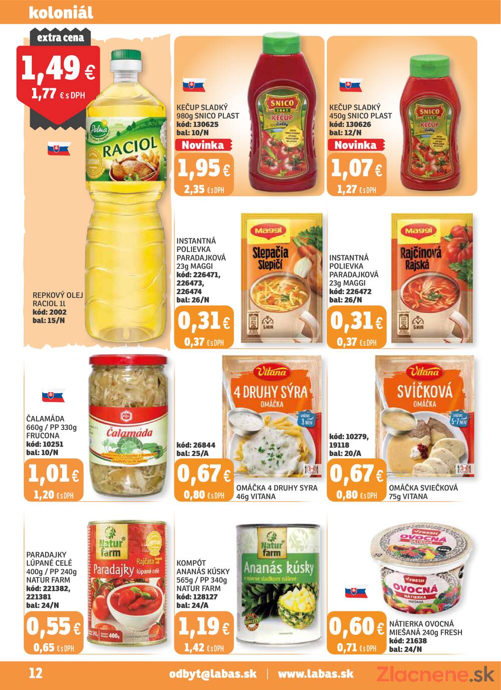 Leták Labaš - Labaš magazín do 30.10. - strana 12