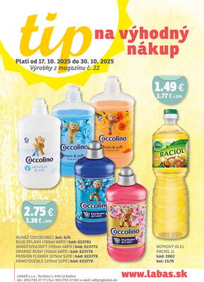 Labaš magazín do 30.10.