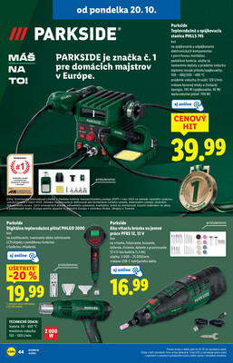 Leták Lidl
		  platný do 26.10.2025 - strana 60