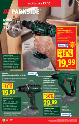 Leták Lidl
		  platný do 26.10.2025 - strana 88