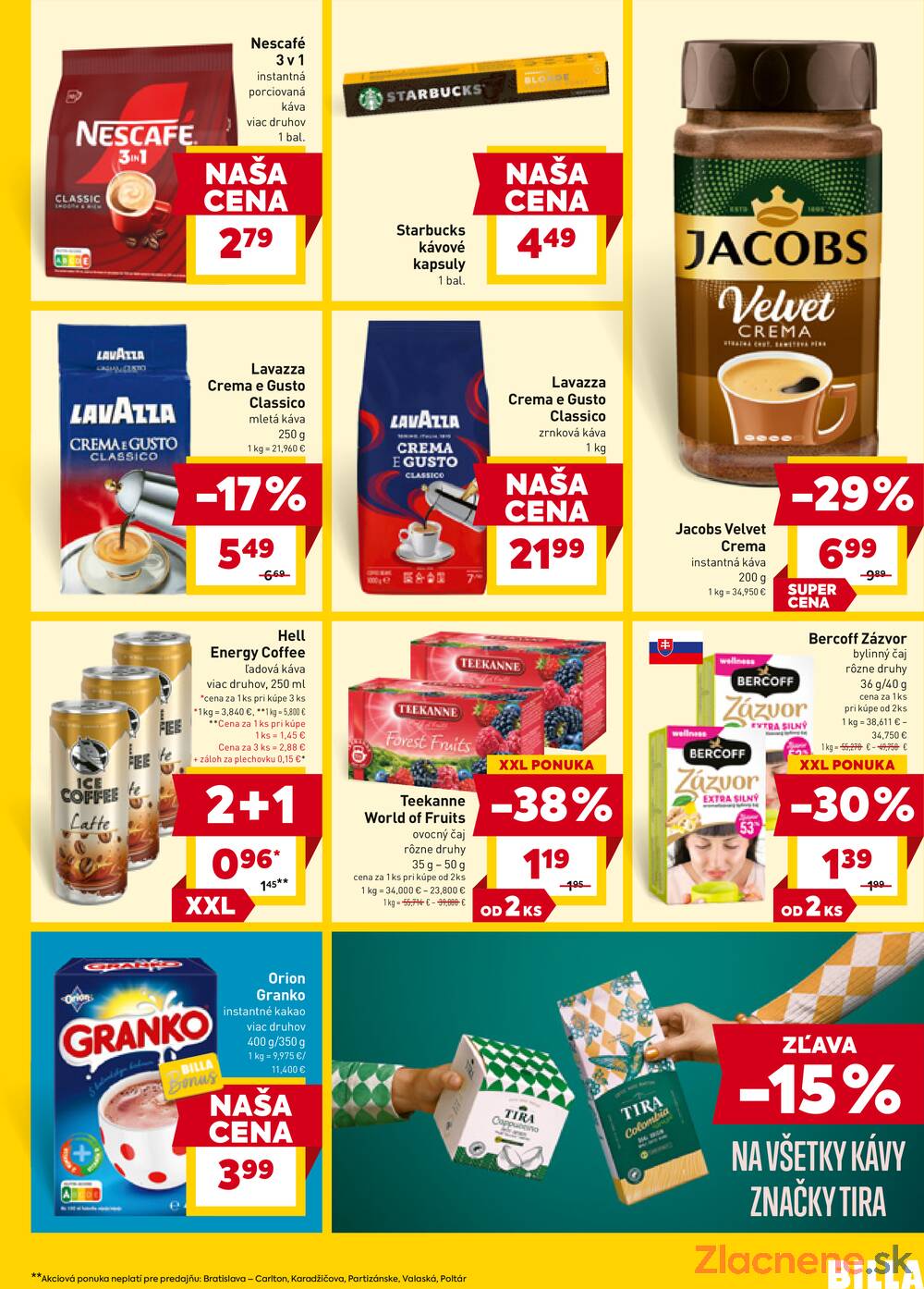 Leták Billa - Billa od 22.10. do 28.10.2025 - strana 15