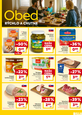 Billa od 22.10. do 28.10.2025