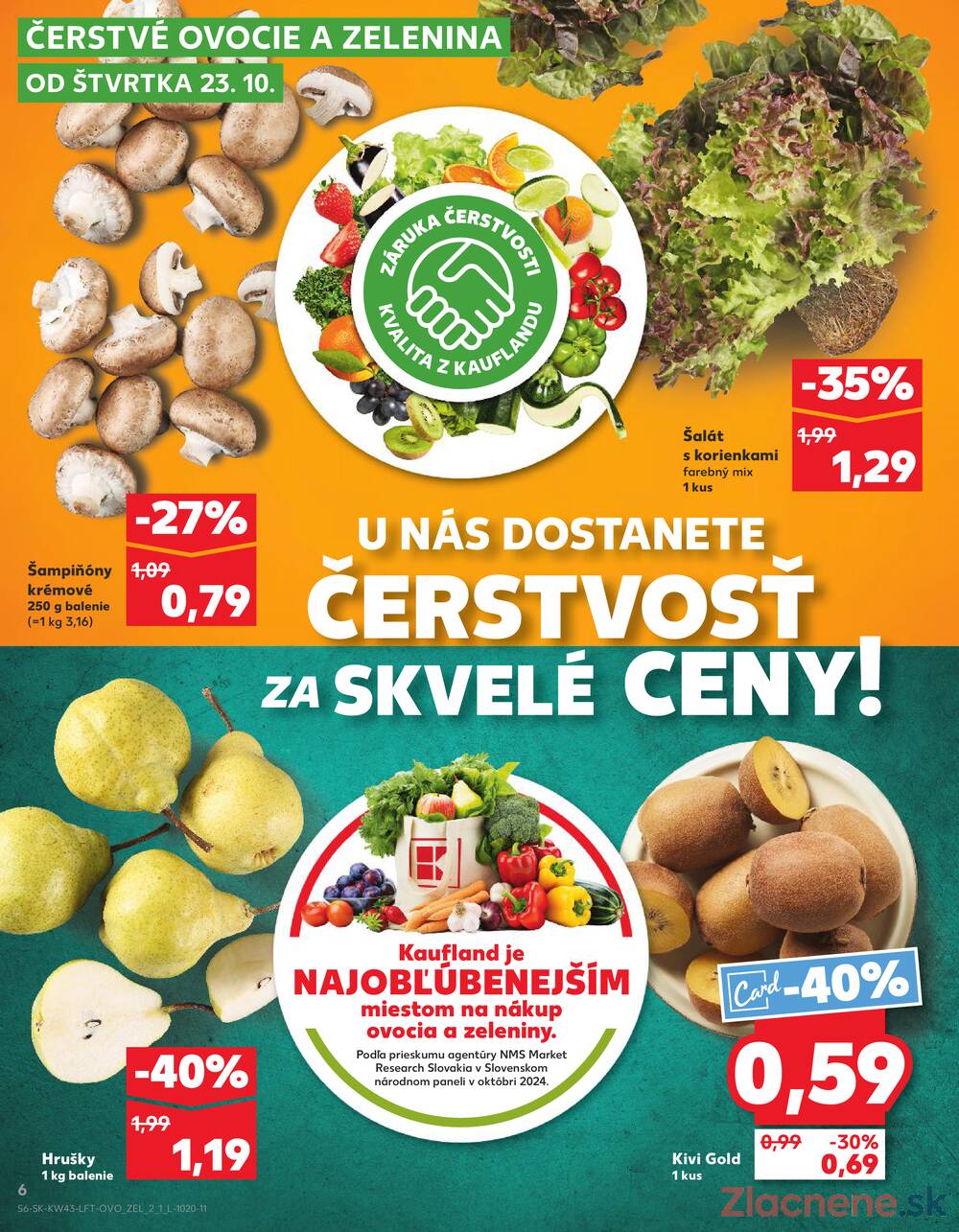 Leták Kaufland
		  platný do 29.10.2025 - strana 6