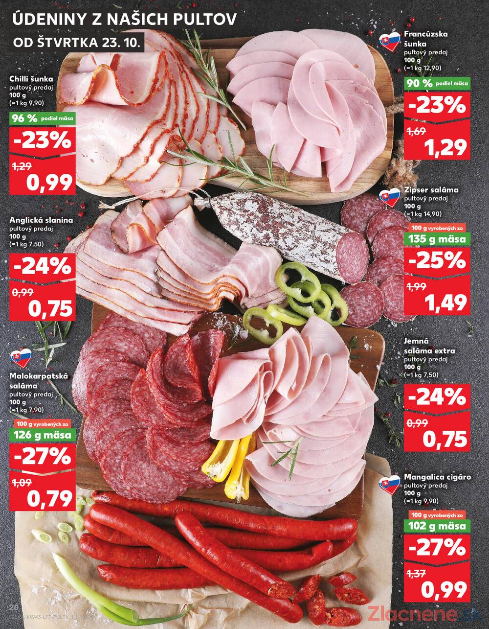 Leták Kaufland
		  platný do 29.10.2025 - strana 20