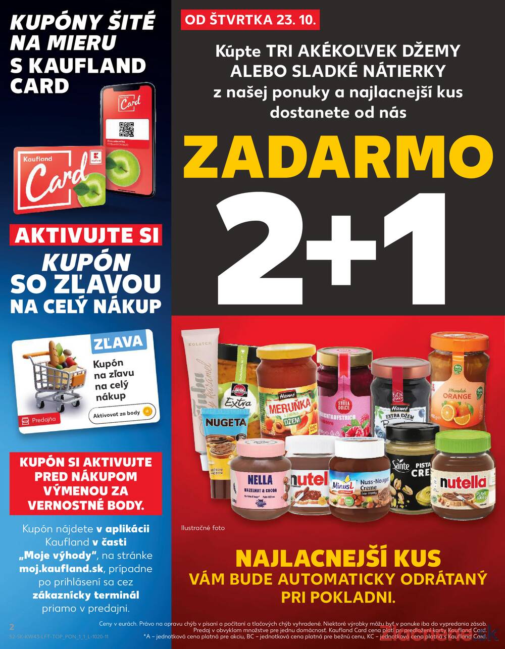 Leták Kaufland - Kaufland 23.10. - 29.10. - Kaufland Púchov - strana 2