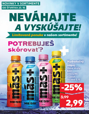 Kaufland 23.10. - 29.10. - Kaufland Púchov