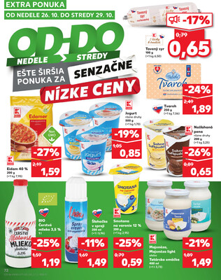 Kaufland 23.10. - 29.10. - Kaufland Púchov