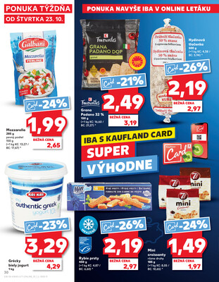 Kaufland 23.10. - 29.10. - Kaufland Kežmarok
