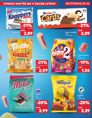 Kaufland 23.10. - 29.10. - Kaufland Kežmarok