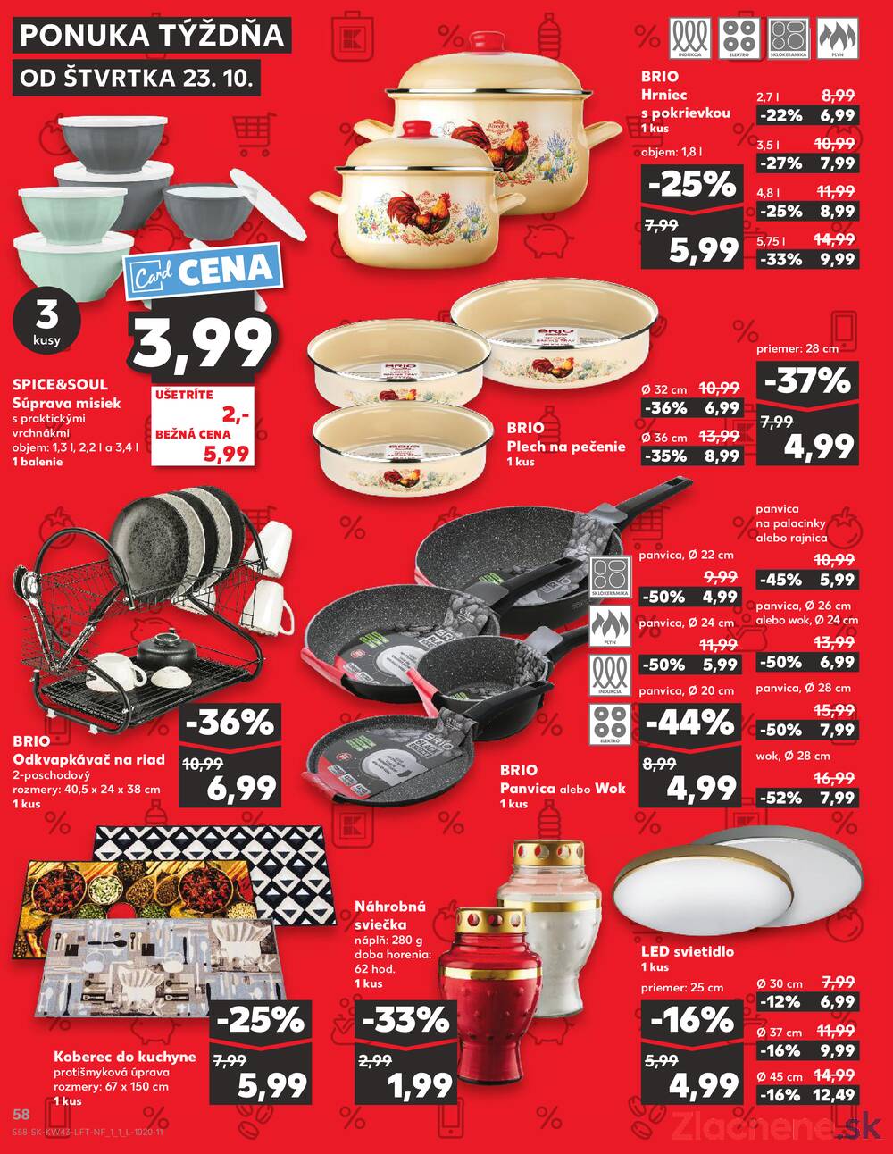 Leták Kaufland - Kaufland 23.10. - 29.10. - Kaufland Rožňava - strana 58 Leták Kaufland - Kaufland 23.10. - 29.10. - Kaufland Rožňava - strana 58