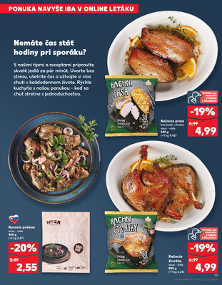 Kaufland 23.10. - 29.10. - Kaufland Poprad - Jiřího Wolkera