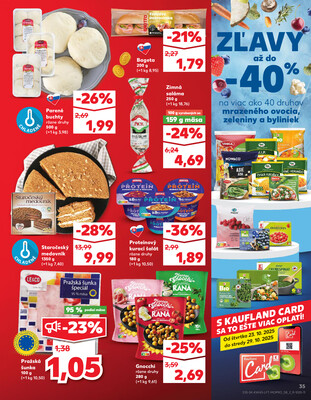 Kaufland 23.10. - 29.10. - Kaufland Poprad - Jiřího Wolkera