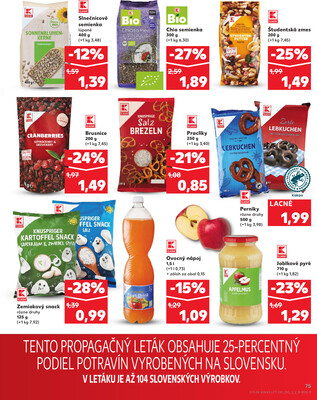 Kaufland 23.10. - 29.10. - Kaufland Michalovce (Humenská cesta)