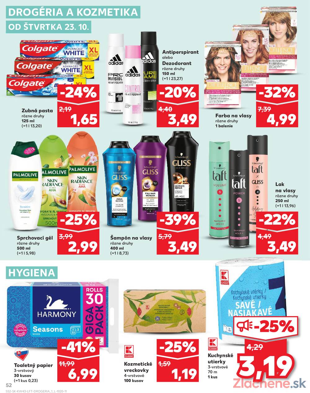 Leták Kaufland - Kaufland 23.10. - 29.10. - Kaufland Zlaté Moravce - strana 52 Leták Kaufland - Kaufland 23.10. - 29.10. - Kaufland Zlaté Moravce - strana 52