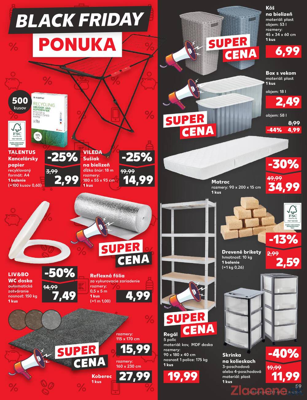 Leták Kaufland - Kaufland 23.10. - 29.10. - Kaufland Zlaté Moravce - strana 59 Leták Kaufland - Kaufland 23.10. - 29.10. - Kaufland Zlaté Moravce - strana 59