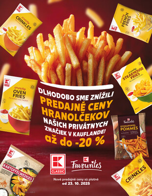 Kaufland 23.10. - 29.10. - Kaufland Zlaté Moravce