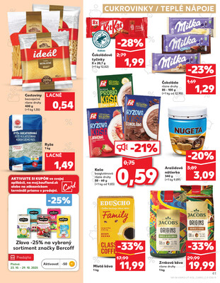 Kaufland 23.10. - 29.10. - Kaufland Liptovský Mikuláš
