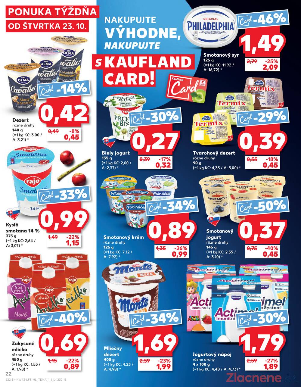 Leták Kaufland - Kaufland 23.10. - 29.10. - Kaufland Senica - strana 22