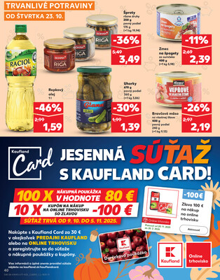 Kaufland 23.10. - 29.10. - Kaufland Senica