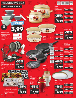 Kaufland 23.10. - 29.10. - Kaufland (Kasárenská, Šamorín)