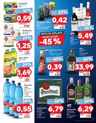 Kaufland 23.10. - 29.10. - Kaufland Bratislava - Nové Mesto
