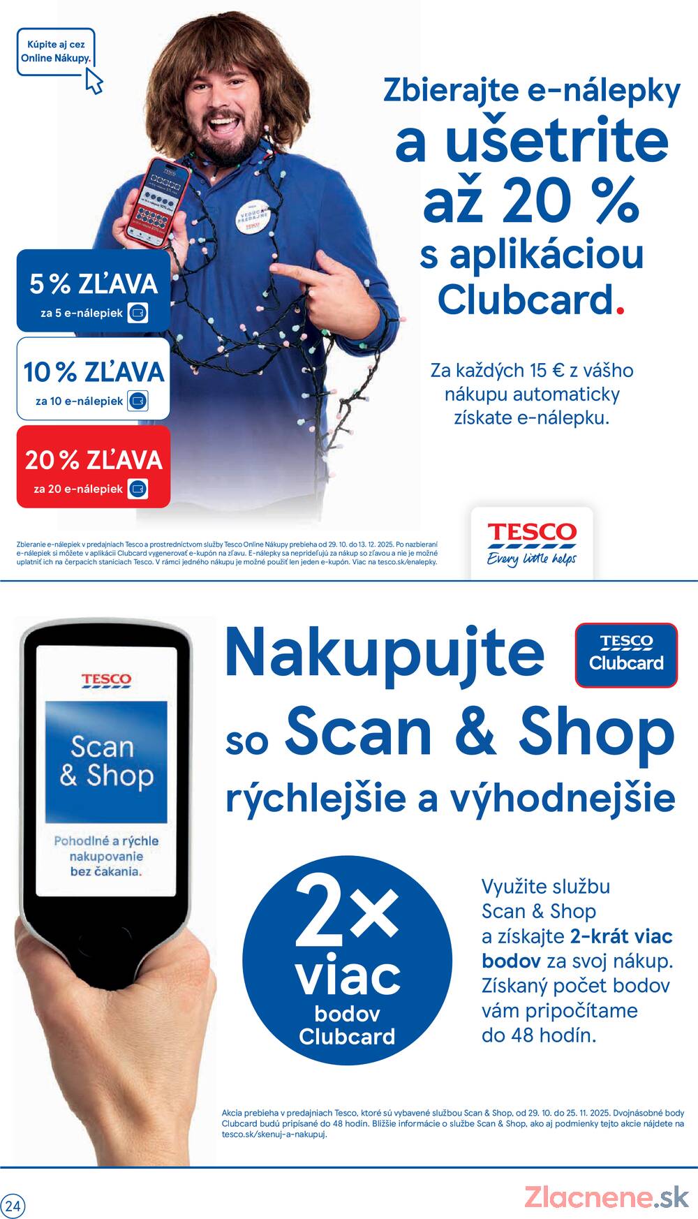 Leták Tesco - Tesco supermarkety od 29.10. do 4.11.2025 - strana 24 Leták Tesco - Tesco supermarkety od 29.10. do 4.11.2025 - strana 24